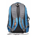 Aqsa Ability7 Designer Laptop Bag (Grey and Blue)